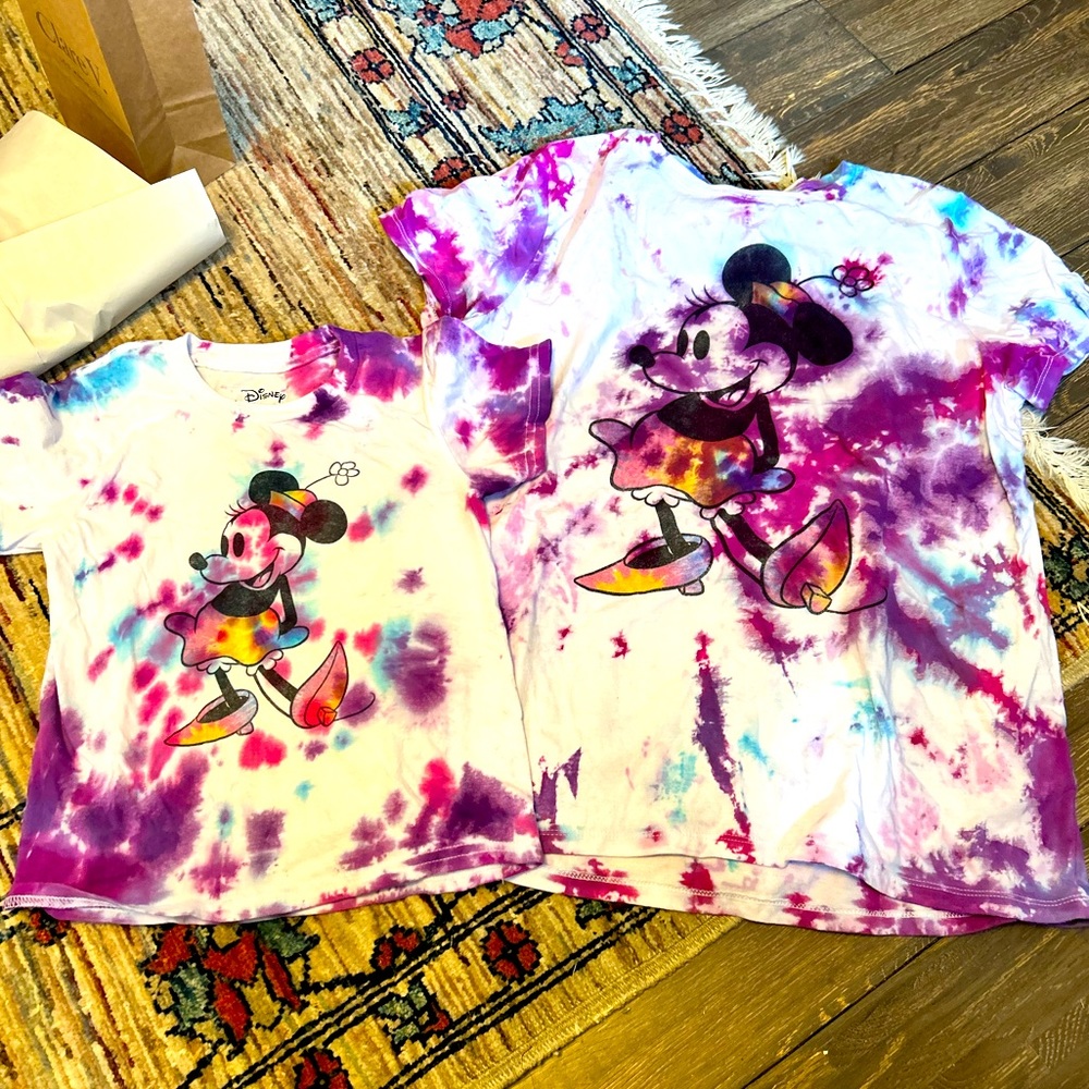 3 for $15 - Bundle 3 items and save - Custom hand tie dye Minnie shirts